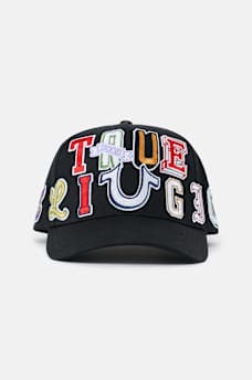 BOLD LOGO HORSESHOE BASEBALL HAT