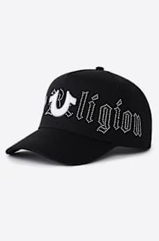 HORSESHOE LOGO RHINESTUDS BASEBALL HAT
