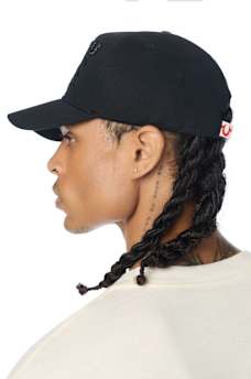 FLAME HORSESHOE CRYSTAL HAT