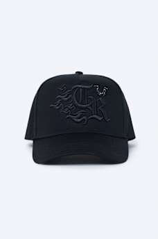 FLAME HORSESHOE CRYSTAL HAT