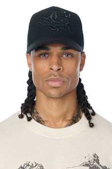 FLAME HORSESHOE CRYSTAL HAT