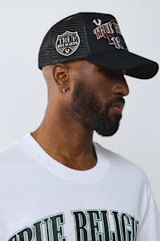 MULTI-LOGO TRUCKER HAT