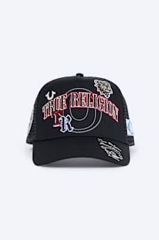CASQUETTE DE CAMIONNEUR LOGOS MULTIPLES