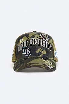 MULTI-LOGO TRUCKER HAT