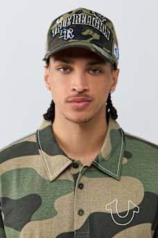 MULTI-LOGO TRUCKER HAT