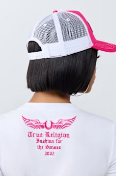 LOGO PATCH TRUCKER HAT