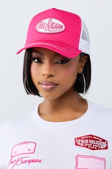 LOGO PATCH TRUCKER HAT