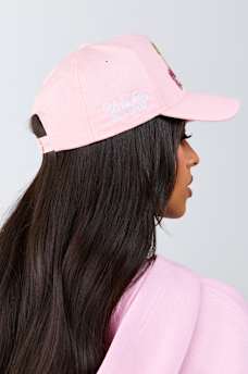 LOGO LEOPARD HAT