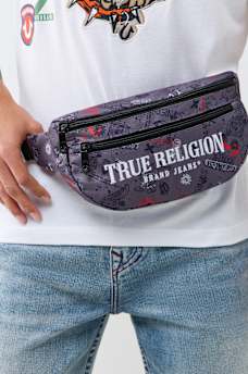 ALLOVER PRINT LOGO CROSSBODY BAG