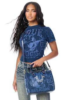 BUDDHA DENIM HANDBAG