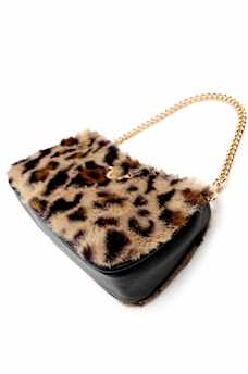 ALLOVER PRINT HORSESHOE HANDBAG