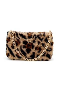 ALLOVER PRINT HORSESHOE HANDBAG