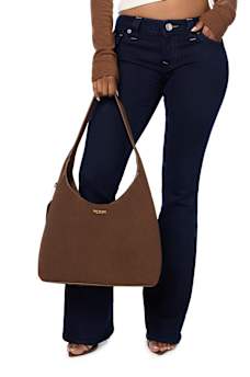 CLASSIC SUEDE HANDBAG