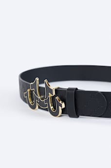 MULTI-HORSESHOE BUCKLE BELT