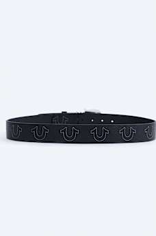 SCRIPT HORSESHOE BELT