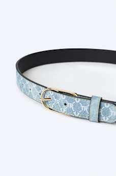 ALLOVER PRINT HORSESHOE BELT