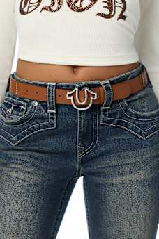 HORSESHOE STUD BELT