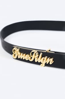 TRUE LOGO BUCKLE BELT