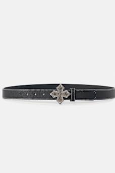GRAPHIC LOGO BUCKLE BELT, image 1