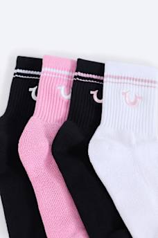 4-PACK HORESHOE SOCKS