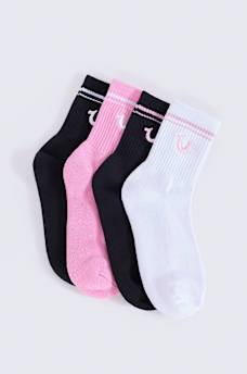 4-PACK HORESHOE SOCKS