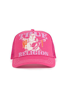 NO. 1 BUDDHA LOGO TRUCKER HAT