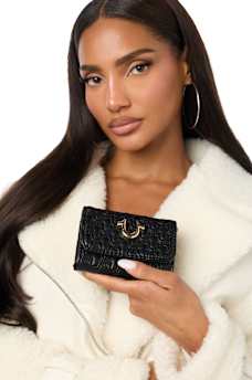 HORSESHOE EMBOSSED WALLET