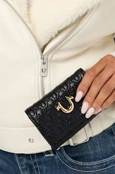 HORSESHOE EMBOSSED WALLET