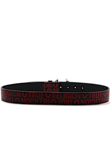 CINTUR&Oacute;N CON ESTAMPADO INTEGRAL DE HERRADURA TRUE