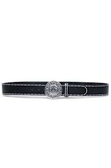 TRUE DENIM BUTTON BELT