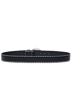 TRUE DENIM BUTTON BELT