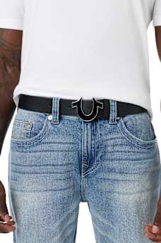 CLASSIC TRUE LOGO BELT