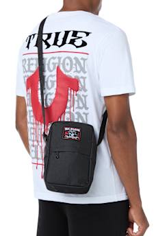 CLASSIC LOGO PATCH SLING BAG