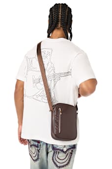 CLASSIC EMBOSSED LOGO SLING BAG