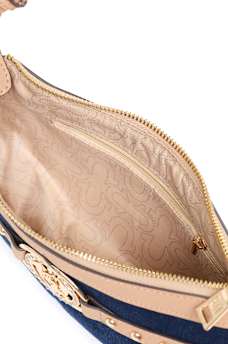 TRUE RELIGION X BABY PHAT DENIM CHARM BAG