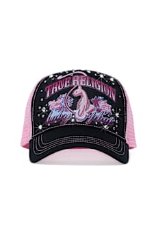 TRUE RELIGION X BABY PHAT TRUCKER HAT