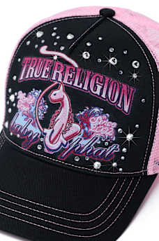 TRUE RELIGION X BABY PHAT TRUCKER HAT