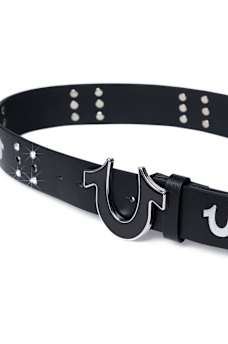 MULTI HORSESHOE STUDDED BELT