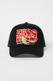 EMBROIDERED DOVE GRAPHIC TRUCKER HAT, image 2