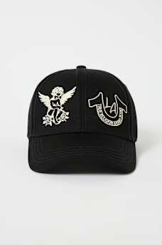 EMBROIDERED CUPID GRAPHIC BASEBALL HAT, image 2
