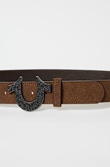 SUEDE HORSESHOE BELT, image 2