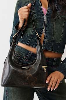 DISTRESSED SHOULDER BAG, image 2