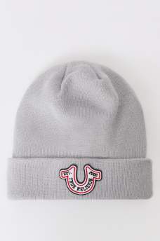 HORSESHOE PATCH BEANIE