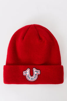 HORSESHOE PATCH BEANIE