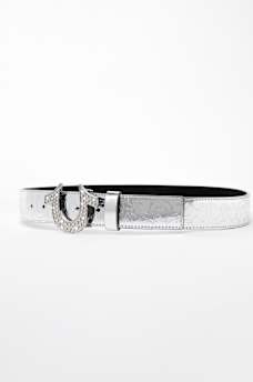 CINTUR&Oacute;N MET&Aacute;LICO CON HERRADURA ARGENT SAGE