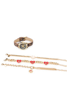 LEOPARD WATCH BRACELET SET