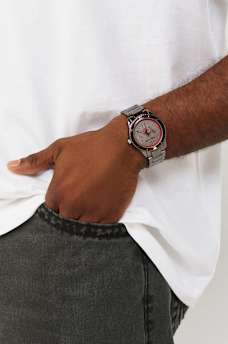 MEN'S BUDDHA LOGO WATCH, image 1