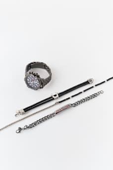 LOGO MULTI-CHAIN WATCH SET, image 4