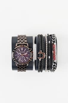 LOGO MULTI-CHAIN WATCH SET, image 1