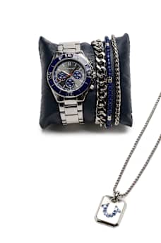 CONJUNTO DE RELOJ Y COLLAR CON HERRADURA
